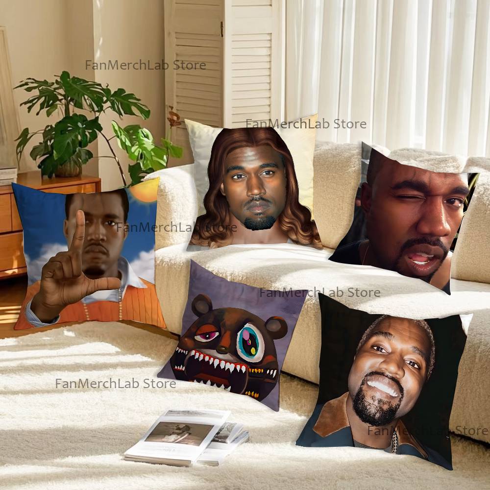 Home Office Ye - K-Kanye West Yeezus Ye İsa Yastık