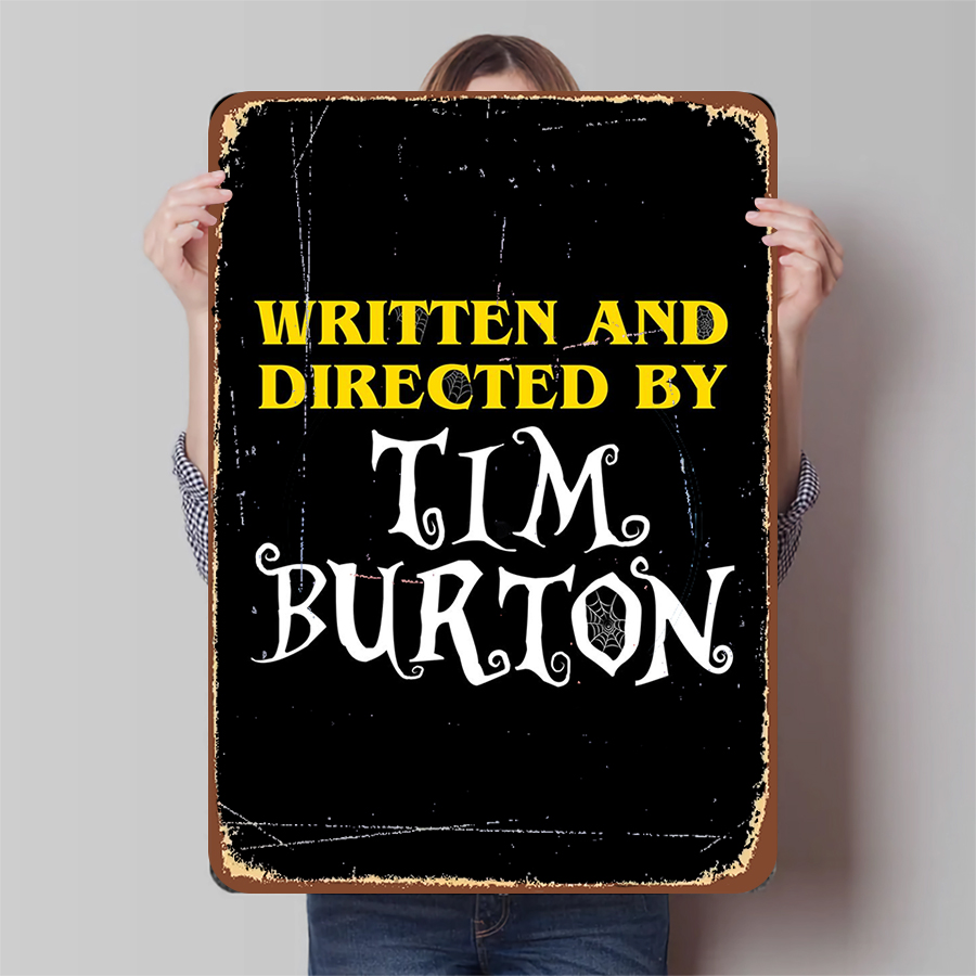 Home Office Tim - Tim Burton Yazan ve Yöneten Tipografi
