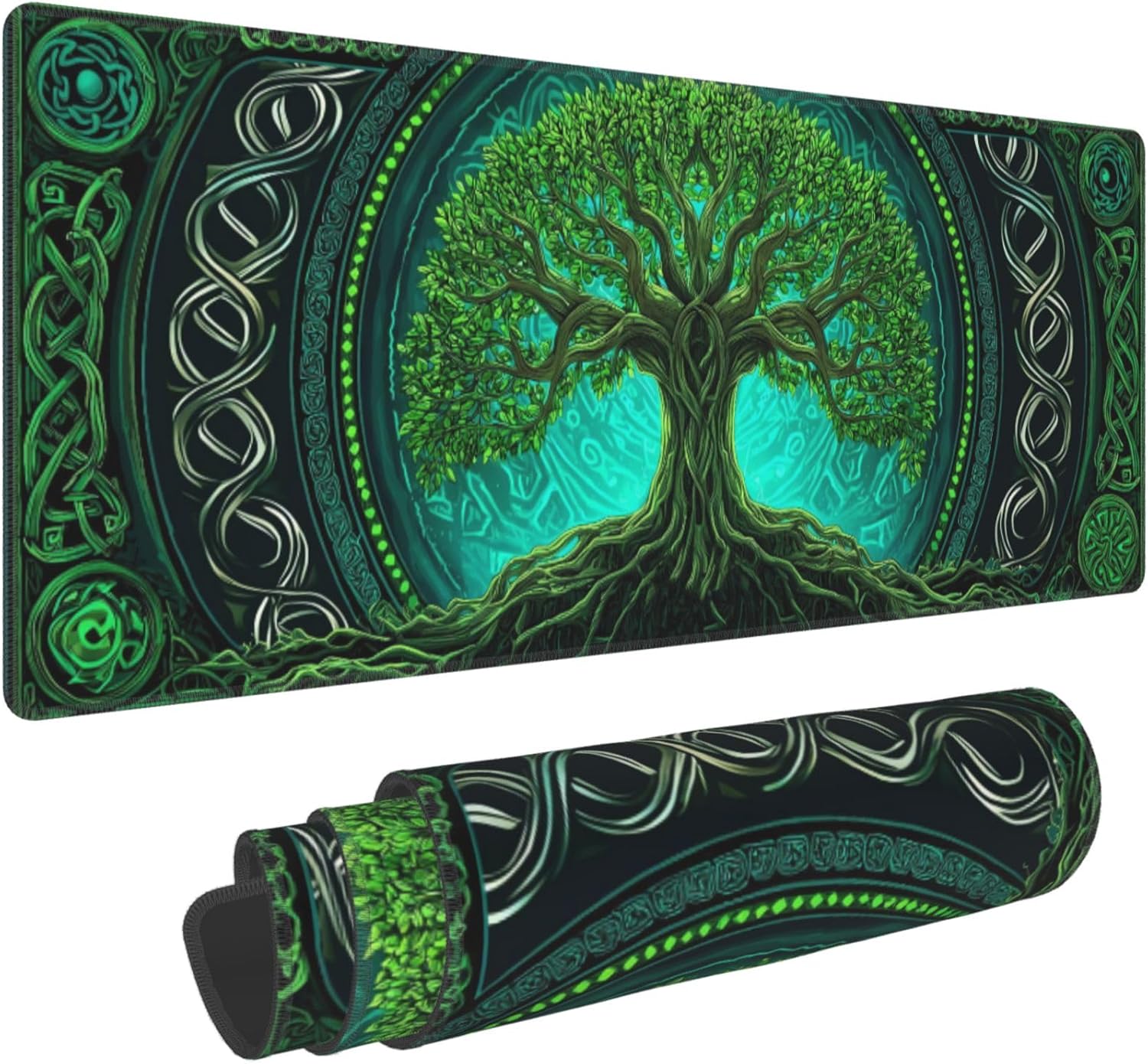 Mousepad Xl Extended - Ağaç Temalı Genişletilmiş Oyun Mouse Pad'i