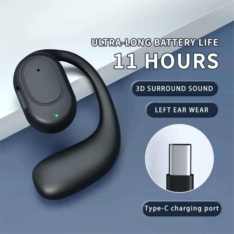 Noise Canceling Headphones - Kablosuz Kulaklık Bluetooth Mikrofonlu Kulaklık Kemik