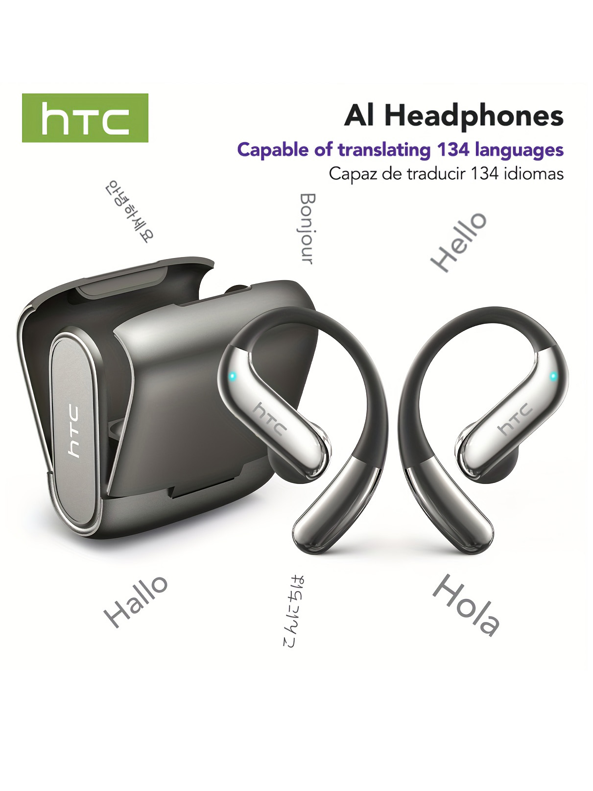 Noise Canceling Headphones - Açık Kulak Bluetooth Kulaklıkları HTC 30