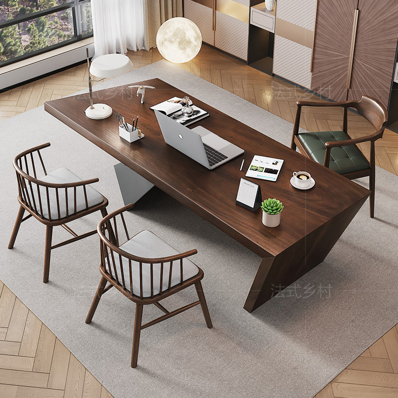 Güney Amerika cevizli başkan p - Home Office L Shaped Desk incelemesi ve fiyatı
