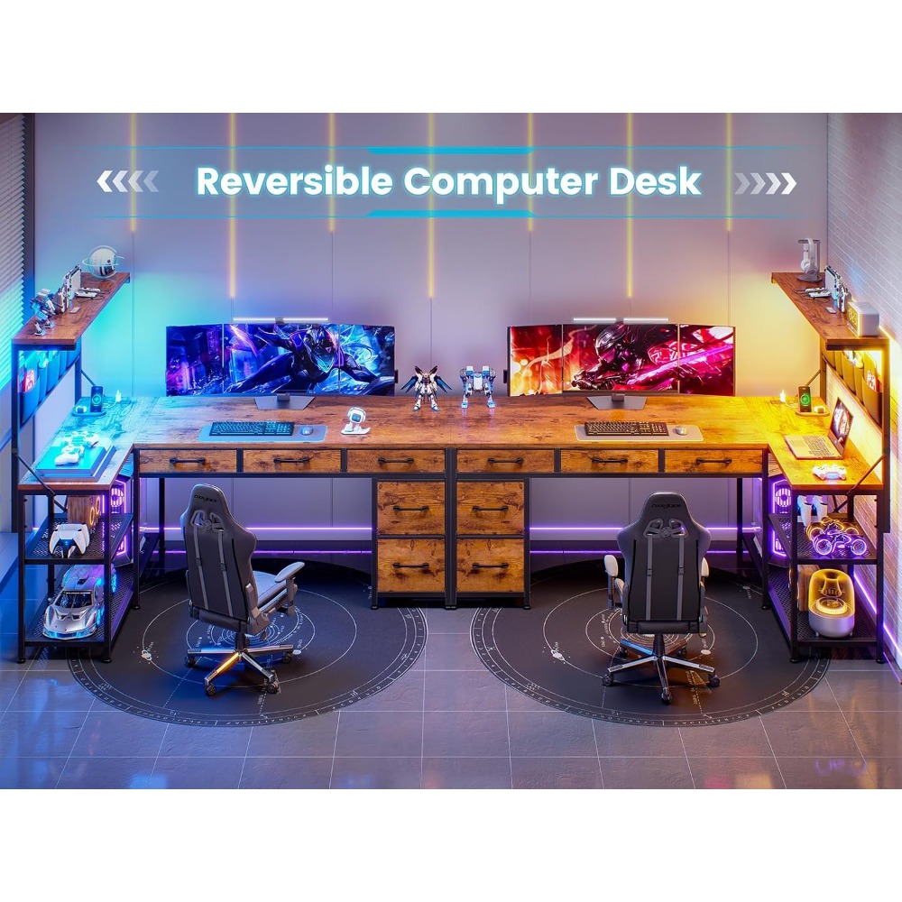 SEDETA L Şeklinde Çekmeceli ve - Home Office L Shaped Desk incelemesi ve fiyatı